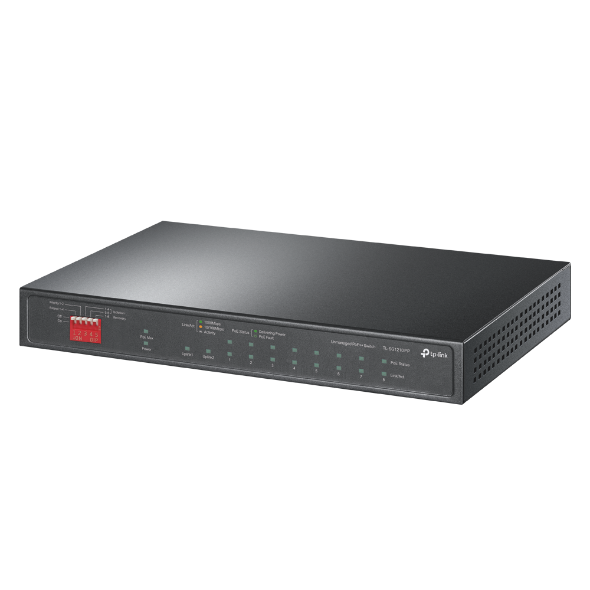 Imagen de TP-Link Switch PoE TL-SG1210PP 10 Puertos Gigabit 123W PoE Power Plug and Play