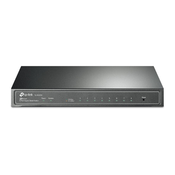 Imagen de TP-Link Switch Smart Gigabit SG2008 8 Puertos RJ45 PoE Integración Omada SDN