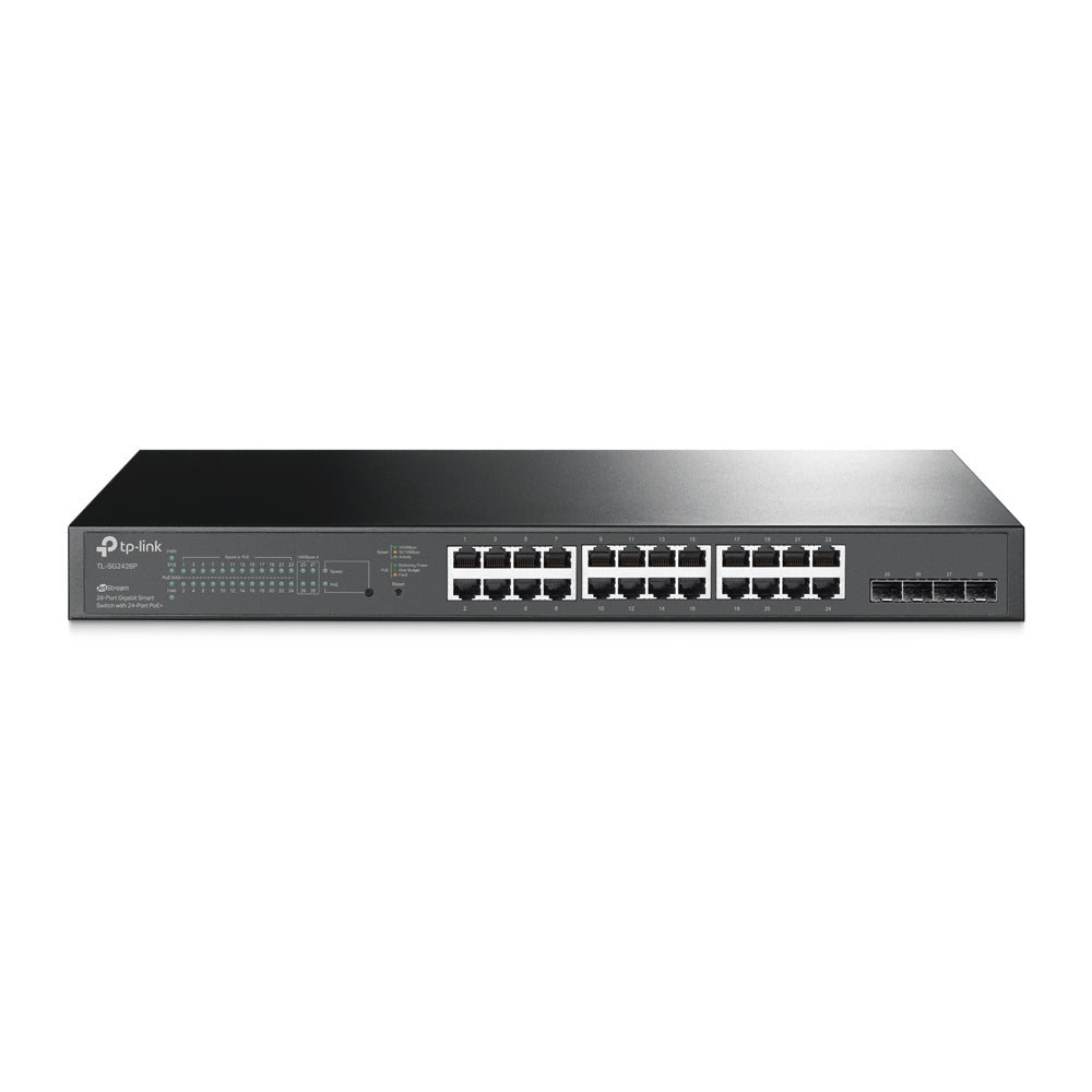 Imagen de TP-Link Switch PoE Smart Gigabit SG2428P 24 Puertos PoE+ 250W Integración Omada SDN