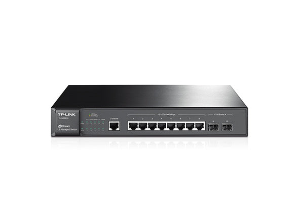 Imagen de TP-Link Switch Gestionable L2+ SG3210 8 Puertos Gigabit 2 Ranuras SFP