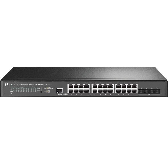 Imagen de TP-Link Switch PoE SG3428XPP-M2 24 Puertos 2.5G 4 Puertos 10G SFP+ 500W PoE