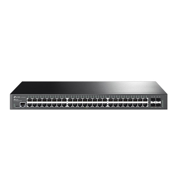 Imagen de TP-Link Switch Gestionable L2+ SG3452X 48 Puertos Gigabit 4 SFP+ 10G Montable en Rack