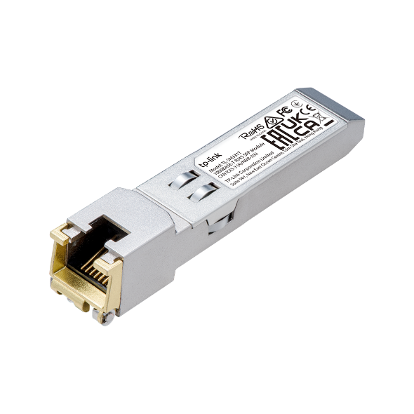 Imagen de TP-Link Módulo SFP 1000BASE-T SM331T RJ45 Plug and Play Hasta 100 m