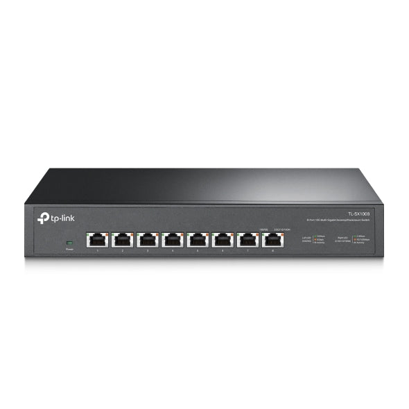 Imagen de TP-Link Switch Multigigabit TL-SX1008 8 Puertos 10G Plug and Play Montaje en Rack