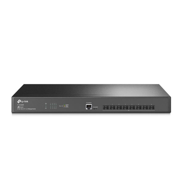 Imagen de TP-Link Switch Gestionable L2+ SX3008F 8 Puertos 10G SFP+ Rack 1U Integración Omada SDN