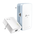 Imagen de TP-Link Kit Powerline Wi-Fi TL-WPA7517 KIT 1000 Mbps Plug and Play AC433 Mbps