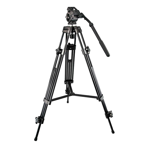 MARCA BLANCA TRIPOD-2M - Trípode Profesional - Extensible hasta 189cm - Apto para uso en exterior - Color negro - Compatible con Cámaras termográficas y DS-2909ZJ - Barra de estabilización central - imagen 1