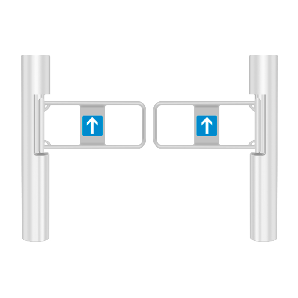 MARCA BLANCA TS-SB502-1200-SMARKET - Torno de acceso bidireccional - Puerta motorizada doble para supermercado - Tiempos, alarmas y modos de apertura - Ancho de paso 1200 mm | 5.000.000 ciclos - Fabricado en acero inoxidable SUS304 - Compatible con sistem