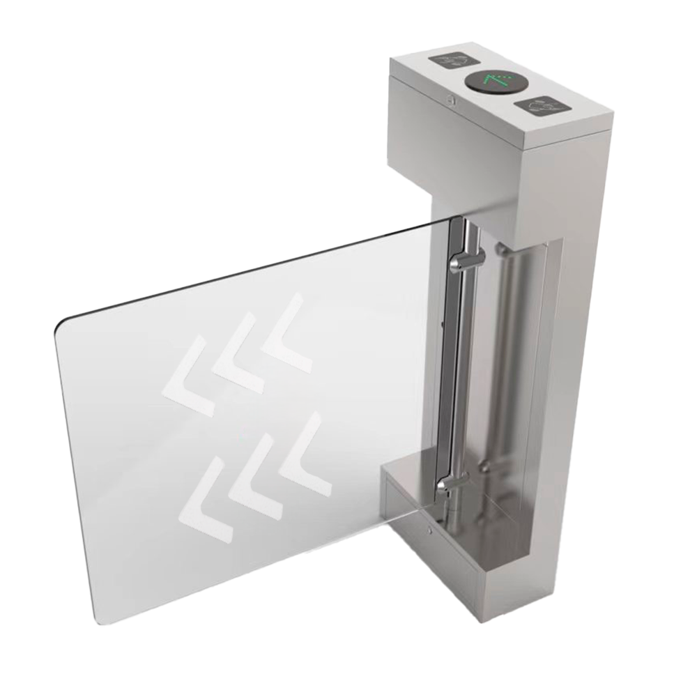 MARCA BLANCA TS-SB506-900 - Torno de acceso bidireccional - Puerta motorizada individual - Tiempos, alarmas y modos de apertura - Ancho de paso 900 mm | 3.000.000 ciclos - Fabricado en acero inoxidable SUS304 - Compatible con sistemas de terceros