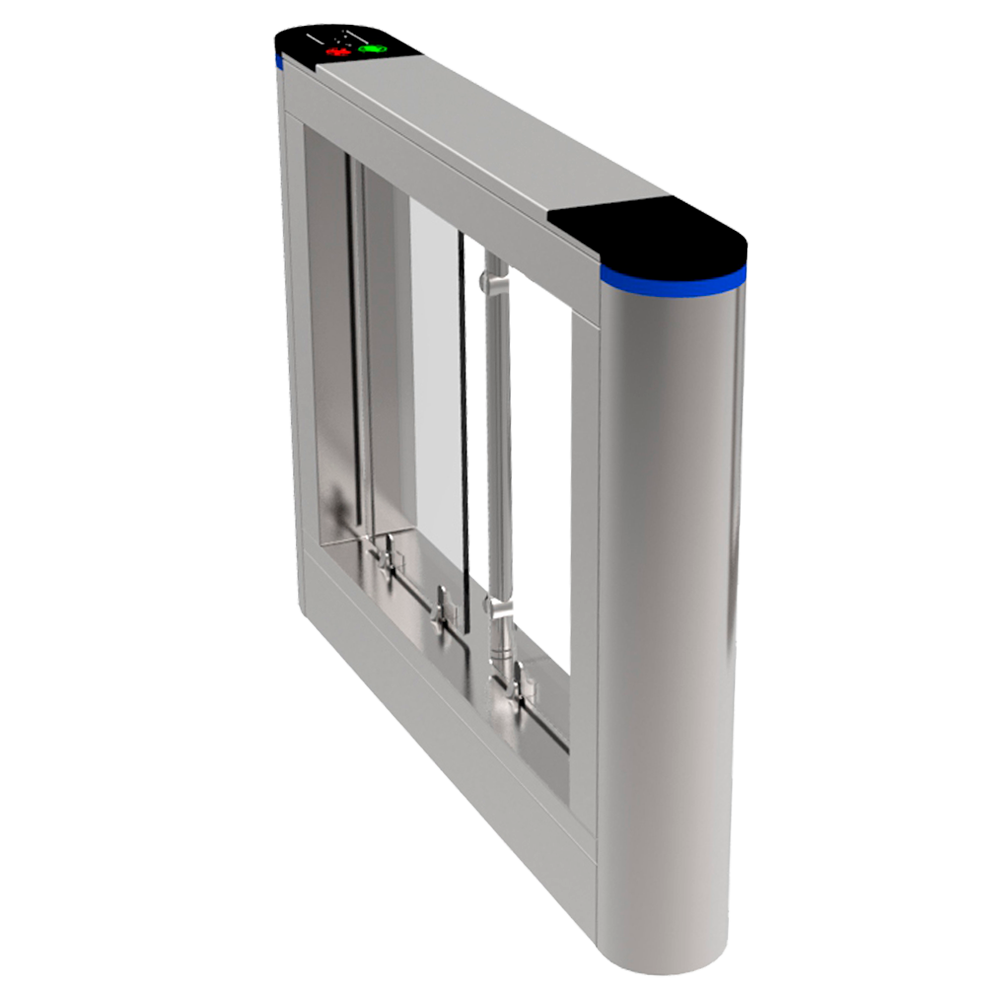 MARCA BLANCA TS-SG801-L - Mueble esclavo de torno de acceso bidireccional - Portillo motorizado | 3.000.000 ciclos - Tiempos, alarmas y modos de apertura - Sin puertas | Personalizable con TS-SG801-Dx00 - Fabricado en acero inoxidable SUS304 - Mueble izqu