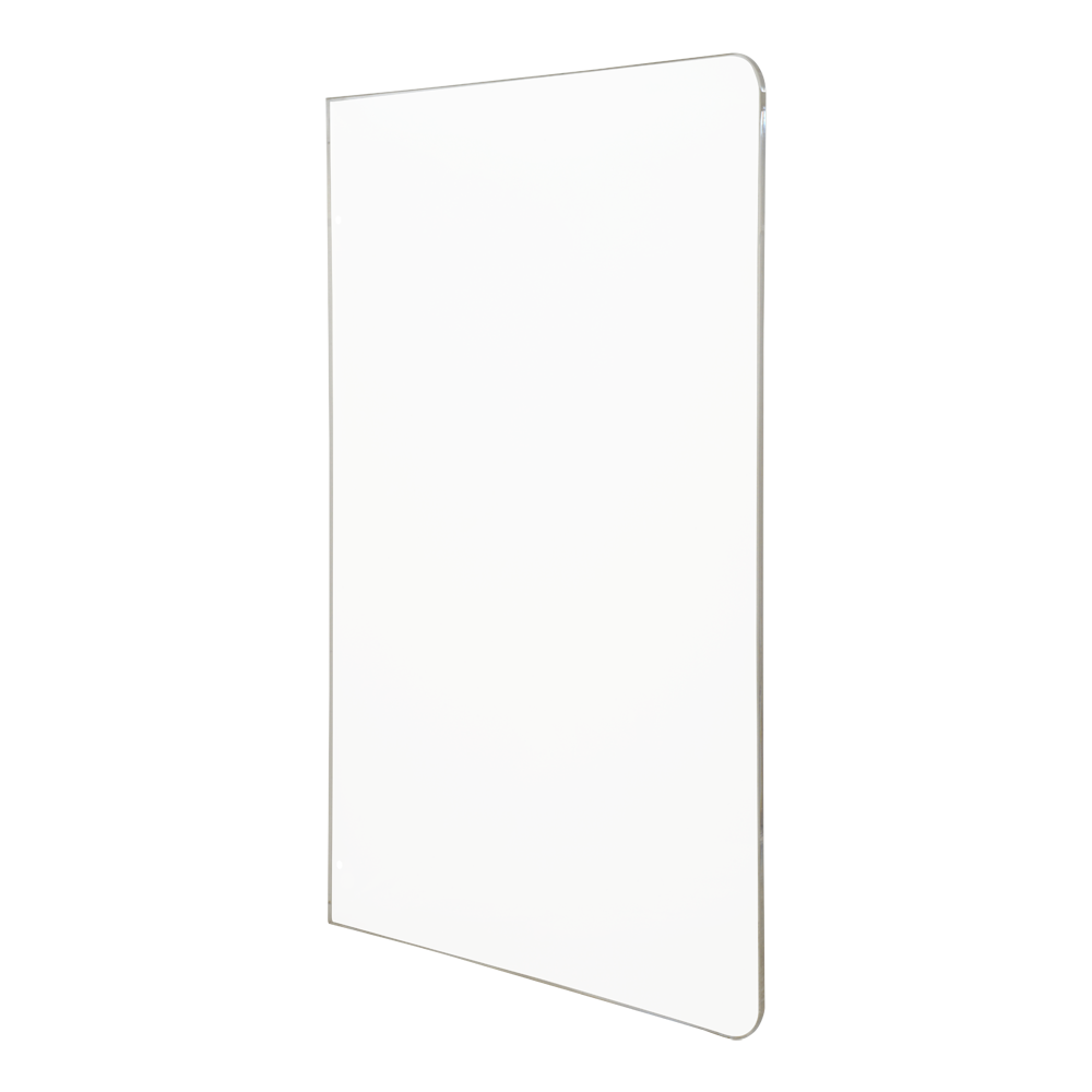 MARCA BLANCA TS-SG808-D800-HIGH - Puerta para torno - Compatible con TS-SG808 - 364 (An) x 1296 (Al) x 10 (Fo) mm - Orificios de instalación - Material acrílico - Incluye dos puertas - imagen 1