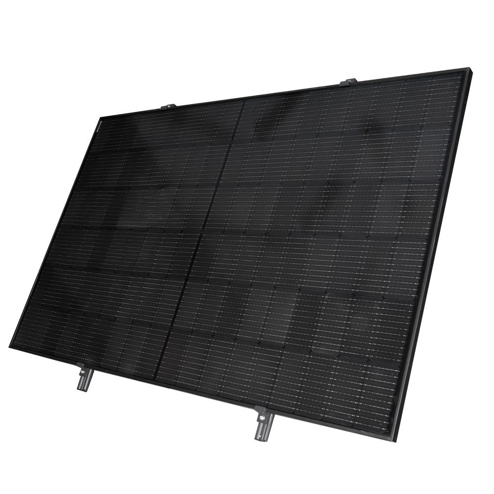 TSUN TSOL-ESK400-SB - TSUN Kit Solar - Panel Solar Full Black 400W - Microinversor MS400 400W - Soporte para instalación en pared - Conexión WiFi - Permite conectar hasta 11 kits juntos - imagen 1