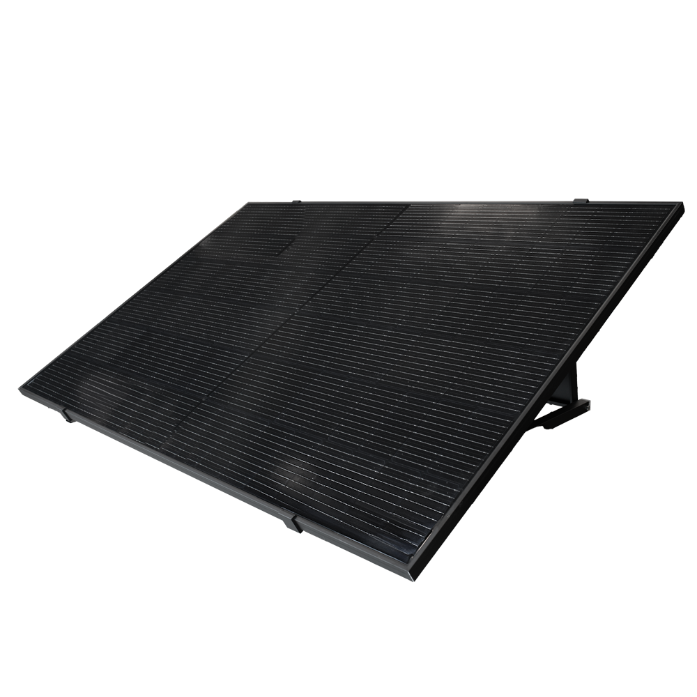 TSUN TSOL-ESK400-SOLARPANEL - TSUN - Panel Solar Full Black 400W - Soporte para instalación en suelo - Ángulo de inclinación regulable 20-35º - Compatible con TSOL-MSU2000 - imagen 1