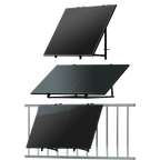 TSUN TSOL-ESK800-UB - TSUN Kit Solar Universal - 2x Panel solar 400W - Microinversor 800W - Para balcón, suelo o pared - Conexión WiFi - Permite conectar hasta 11 kits juntos - imagen 1