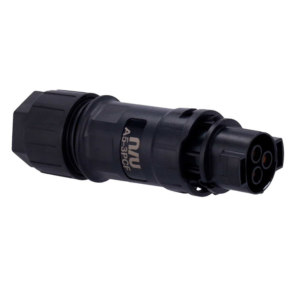 TSUN TSOL-MS3000-ACCONNECTOR - Conector AC hembra - Instalaciones en cadena - Protección IP68 de salida AC - Compatible con TSOL-MS3000 - imagen 1
