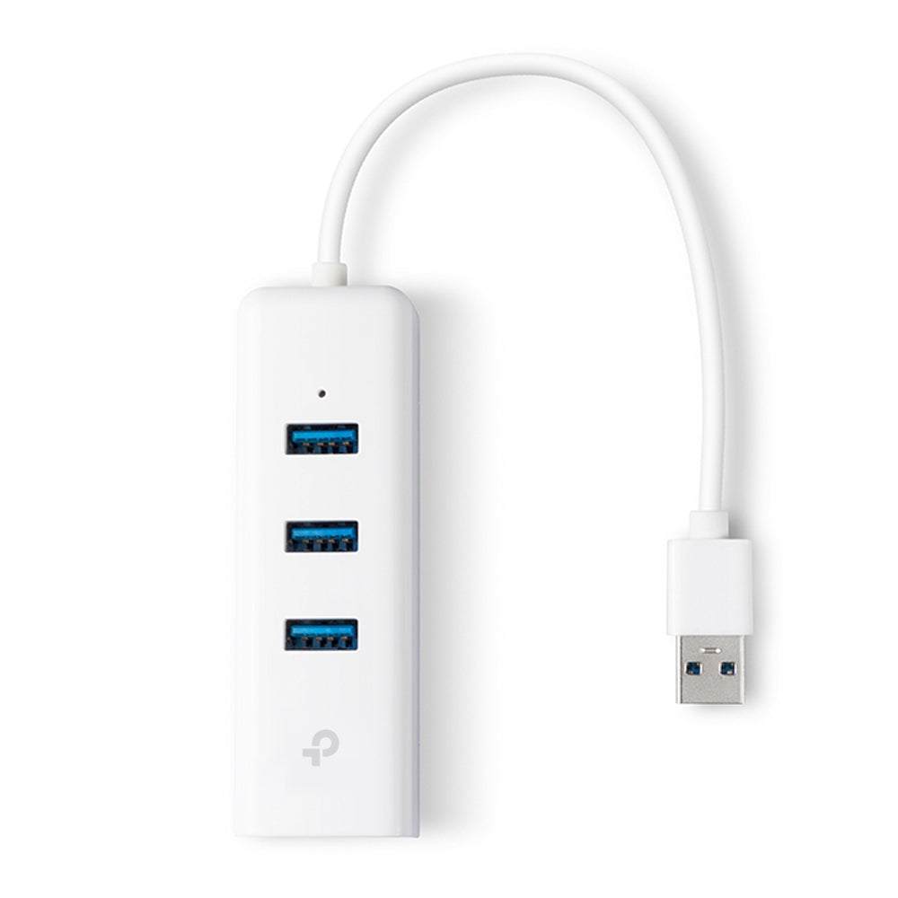 Imagen de TP-Link Adaptador USB Hub UE330 3 Puertos USB 3.0 Ethernet Gigabit