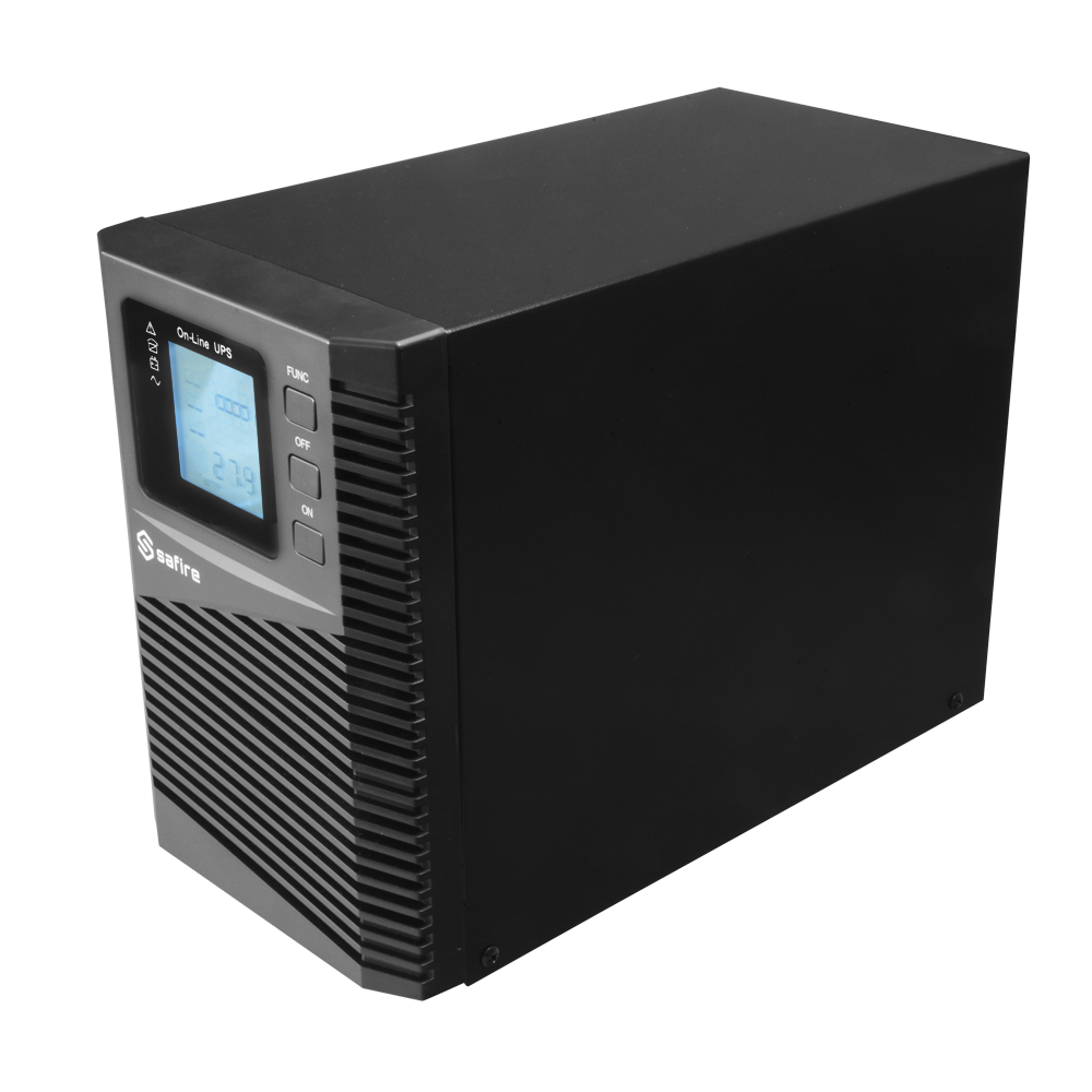 KSTAR UPS1000VA-ON-4 - SAI online - Potencia 1000VA/900W - Entrada 200~240 Vac / Salida 200~240 Vac - 2 salidas SAI/UPS protegidas - Tiempo de recarga 4~5 h - 2 baterías de plomo-ácido selladas (incluidas) - imagen 1