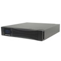 KSTAR UPS1500VA-ON-2-RACK - SAI online para instalar en rack o torre - Potencia 1500VA/1350W - 2 salidas SAI/UPS protegidas - Tiempo de recarga 4h 90% - Hot swappable - 3 baterías de plomo-ácido selladas (incluidas) - imagen 1