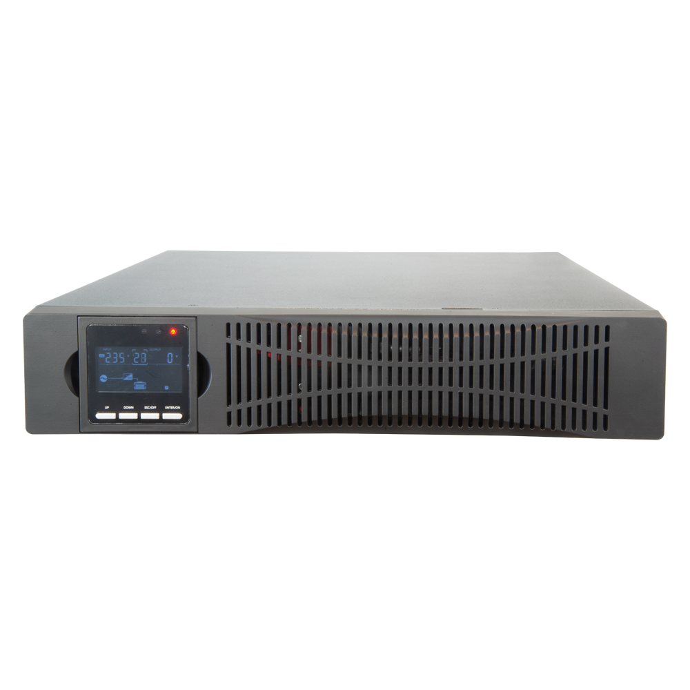 KSTAR UPS3000VA-ON-2-RACK - SAI online para instalar en rack o torre - Potencia 3000VA/2700W - 2 salidas SAI/UPS protegidas - Tiempo de recarga 4h 90% - Hot swappable - 6 baterías de plomo-ácido selladas - imagen 1