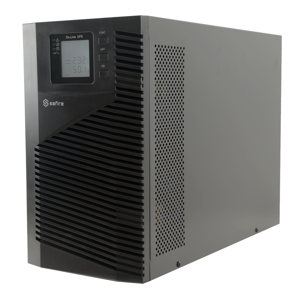KSTAR UPS3000VA-ON-4 - SAI online - Potencia 3000VA/2700W - Entrada 200~240 Vac / Salida 200~240 Vac - 3 salidas SAI/UPS protegidas - Tiempo de recarga 4~5 h - 6 baterías de plomo-ácido selladas (incluidas) - imagen 1