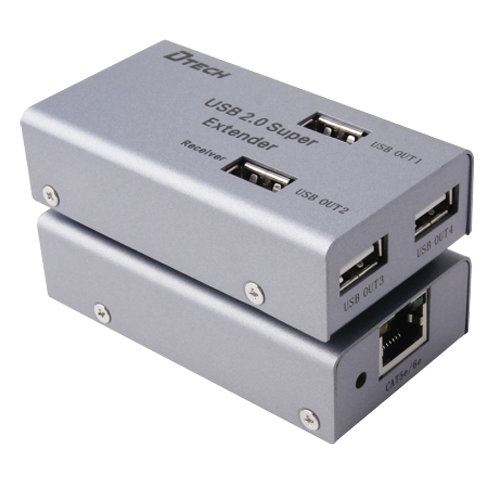 MARCA BLANCA USB-EXT-4 - Extensor de señal USB - Alcance 50 m - Permite conexiones 1:1 - imagen 1