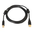 MARCA BLANCA USB1-3-P - Cable USB 2.0 - Para Impresora - Conectores tipo A/M-B/M - Longitud 3 m - Alta calidad - Color negro - imagen 1