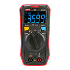 UNI-T UT123T - Multímetro digital de bolsillo - Medición de voltaje en DC y AC hasta 600V - Medición de temperatura - Medición de resistencia - Función NVC - Buzzer para test de continuidad - imagen 1