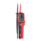 UNI-T UT15C - Medidor de tensión tipo lápiz con display LCD - Medición de tensión AC y DC - Aviso audible y LED visible para continuidad - Impermeable IP65 - Test de continuidad - Indicador cable nulo o vivo - imagen 1
