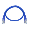 SAFIRE UTP1-03B - Cable UTP Safire - Ethernet - Conectores RJ45 - Categoría 5E - 0.3 m - Color azul