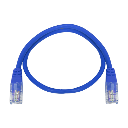 SAFIRE UTP1-03B - Cable UTP Safire - Ethernet - Conectores RJ45 - Categoría 5E - 0.3 m - Color azul
