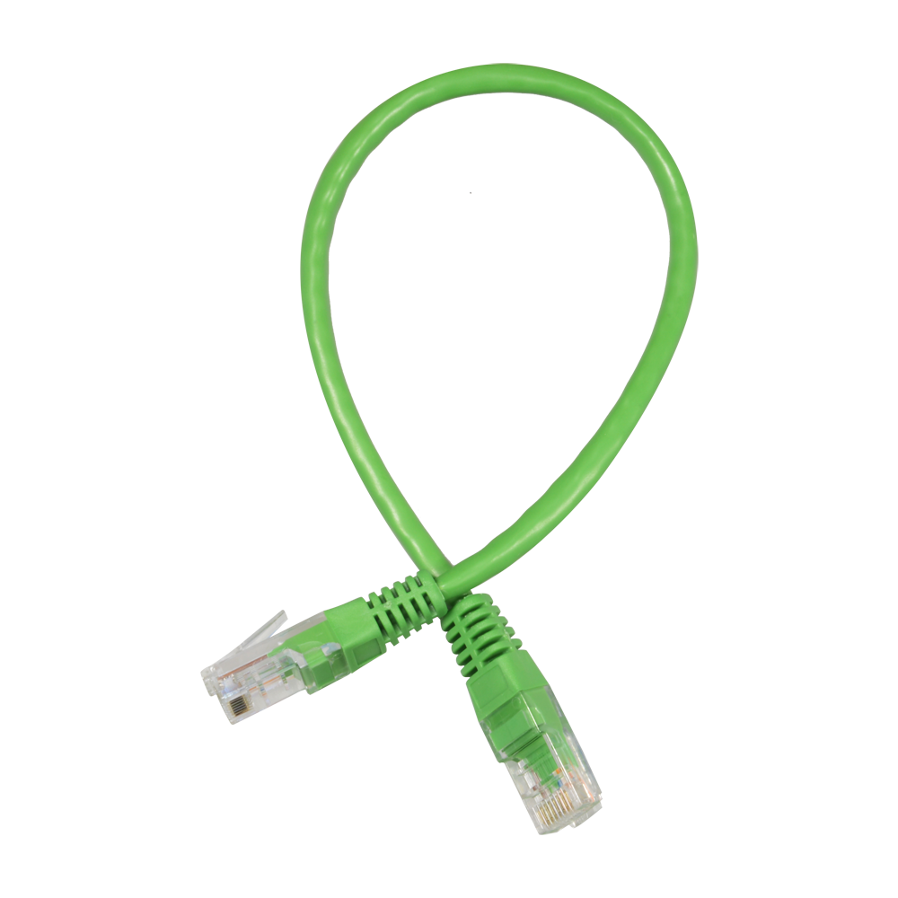 SAFIRE UTP1-03GN - Cable UTP Safire - Ethernet - Conectores RJ45 - Categoría 5E - 0.3 m - Color verde - imagen 1