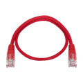 SAFIRE UTP1-03R - Cable UTP Safire - Ethernet - Conectores RJ45 - Categoría 5E - 0.3 m - Color rojo