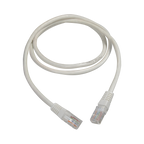 SAFIRE UTP1-1W - Cable UTP Safire - Ethernet - Conectores RJ45 - Categoría 5E - 1 m - Color blanco - imagen 1