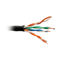 SAFIRE UTP5E-300-OUTDOOR-BC - Cable UTP - Categoría 5E - Rollo de 305 metros - Conductor OFC, pureza 99.9% cobre - Diámetro 5.5 mm - Cubierta especial para exterior