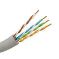 SAFIRE UTP5E-305-PVC-Eca - Cable UTP Safire - Categoría 5E - Rollo de 305 metros | Diámetro 5 mm - Conductor CCA - Cubierta color gris - Certificado ISO/IEC11801, TIA-568-C.2, YD/T1019 - imagen 1