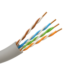 SAFIRE UTP5E-305-PVC-Eca - Cable UTP Safire - Categoría 5E - Rollo de 305 metros | Diámetro 5 mm - Conductor CCA - Cubierta color gris - Certificado ISO/IEC11801, TIA-568-C.2, YD/T1019 - imagen 1