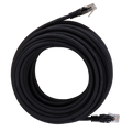 SAFIRE UTP6-10-OUTDOOR - Cable UTP - Ethernet - Conectores RJ45 - Categoría 6 - Cubierta especial para exterior ( Negro ) - 10 m - imagen 1