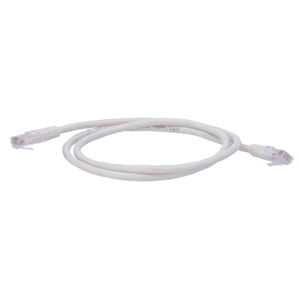 SAFIRE UTP6-1W - Cable UTP Safire - Categoría 6 - Conductor OFC, pureza 99.9% cobre - Ethernet - Conectores RJ45 - 1 m - imagen 1