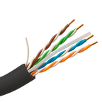 SAFIRE UTP6-300-BC-OUTDOOR - Cable UTP rígido de exterior - Categoría 6 - Cumple con 90m Fluke test - Conductor OFC, pureza 99.9% cobre - Rollo de 305 metros - Diámetro 5.5 mm - imagen 1