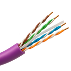 SAFIRE UTP6-305-BC-LSZH-Dca-PU - Cable UTP rígido libre de halógenos - Categoría 6 - Cumple con 90m Fluke test - Conductor OFC, pureza 99.9% cobre - Rollo de 305 metros - Diámetro 5.5 mm - imagen 1
