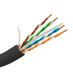 SAFIRE UTP6-500-BC-OUTDOOR - Cable UTP rígido de exterior - Categoría 6 - Cumple con 90m Fluke test - Conductor OFC, pureza 99.9% cobre - Rollo de 500 metros - Diámetro 5.5 mm - imagen 1