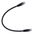 SAFIRE UTP6-H-03BK - Cable UTP - Ethernet - Conectores RJ45 - Categoría 6 - 0,3 m - Color negro - imagen 1