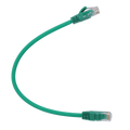 SAFIRE UTP6-H-03GN - Cable UTP - Ethernet - Conectores RJ45 - Categoría 6 - 0,3 m - Color verde - imagen 1