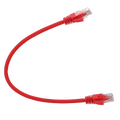 SAFIRE UTP6-H-03R - Cable UTP - Ethernet - Conectores RJ45 - Categoría 6 - 0,3 m - Color rojo - imagen 1