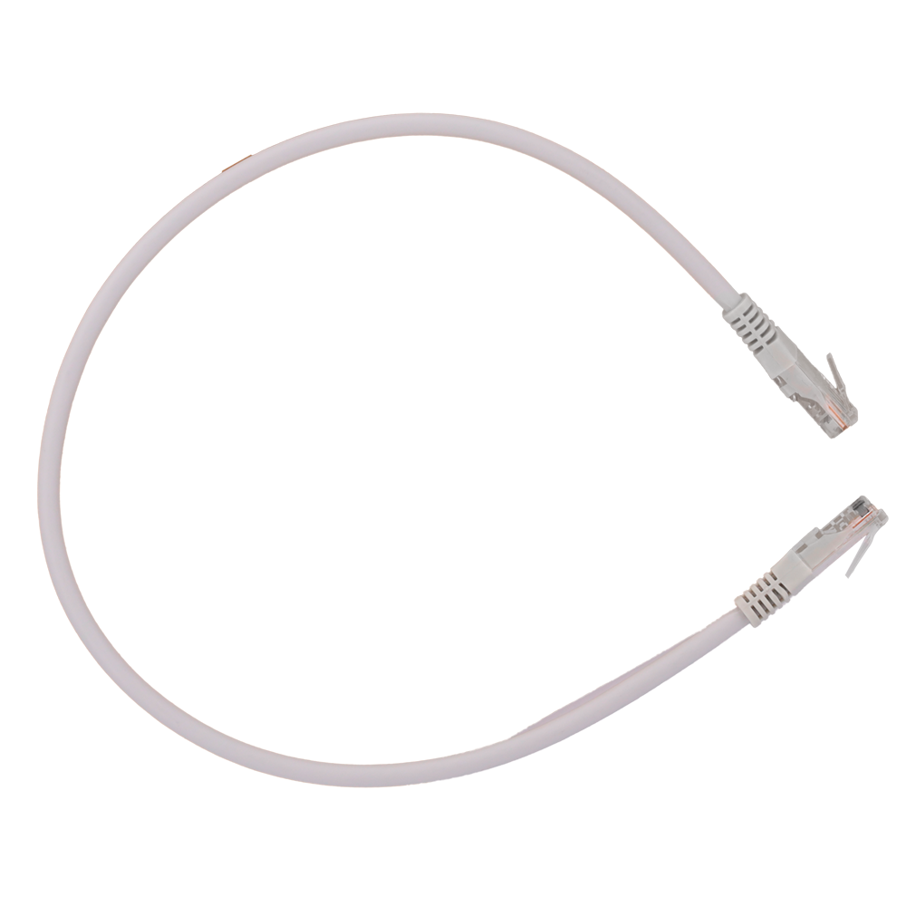 SAFIRE UTP6-H-03W - Cable UTP - Ethernet - Conectores RJ45 - Categoría 6 - 0,3 m - Color blanco - imagen 1