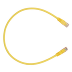 SAFIRE UTP6-H-03Y - Cable UTP - Ethernet - Conectores RJ45 - Categoría 6 - 0,3 m - Color amarillo - imagen 1