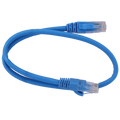 SAFIRE UTP6-H-05B - Cable UTP - Ethernet - Conectores RJ45 - Categoría 6 - 0,5 m - Color azul - imagen 1