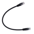 SAFIRE UTP6-H-05BK - Cable UTP - Ethernet - Conectores RJ45 - Categoría 6 - 0,5 m - Color negro - imagen 1