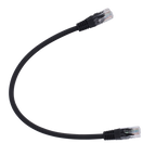 SAFIRE UTP6-H-05BK - Cable UTP - Ethernet - Conectores RJ45 - Categoría 6 - 0,5 m - Color negro - imagen 1