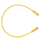 SAFIRE UTP6-H-05Y - Cable UTP - Ethernet - Conectores RJ45 - Categoría 6 - 0,5 m - Color amarillo - imagen 1
